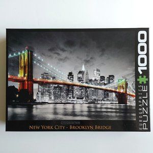 1000 Piece Eurographics "New York City - Brooklyn Bridge" Jigsaw Puzzle